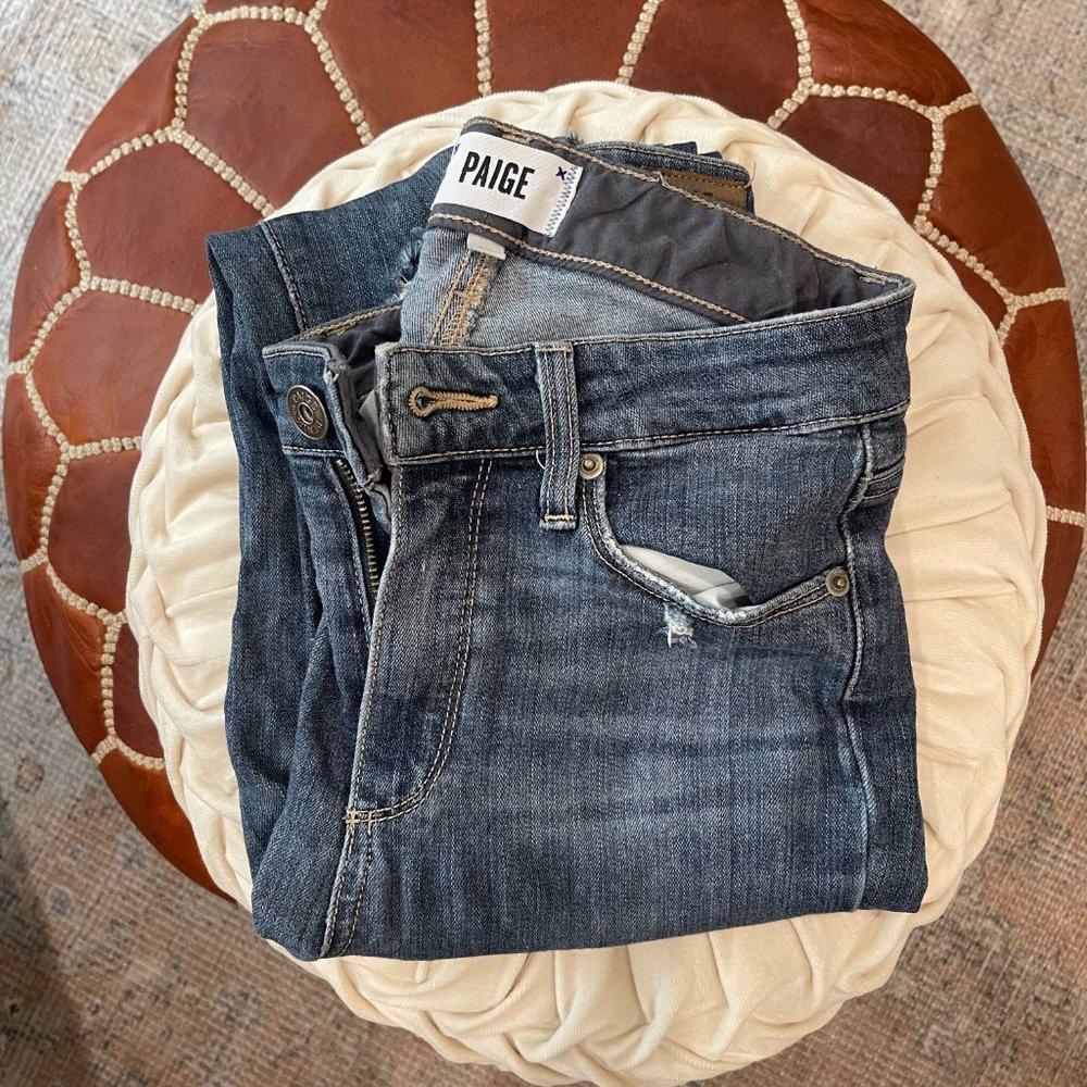 PAIGE Hoxton High-Waisted Ankle Jeans